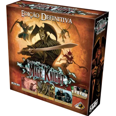 Mage Knight: Edição Definitiva - Galápagos Jogos