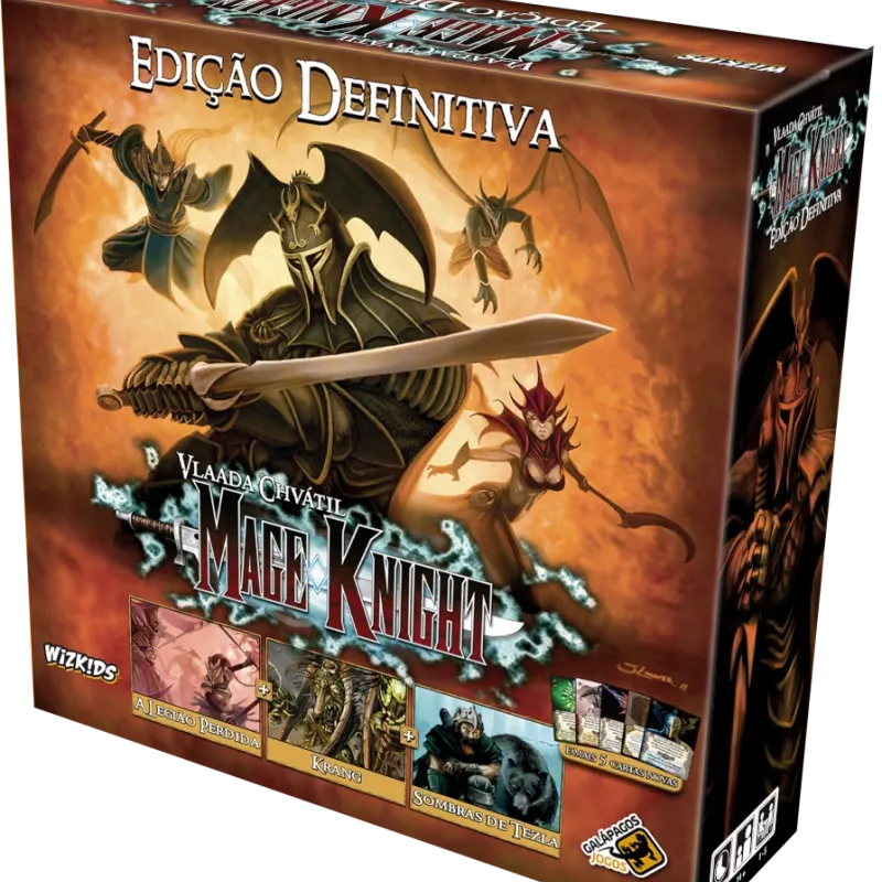 Mage Knight: Edição Definitiva - Galápagos Jogos
