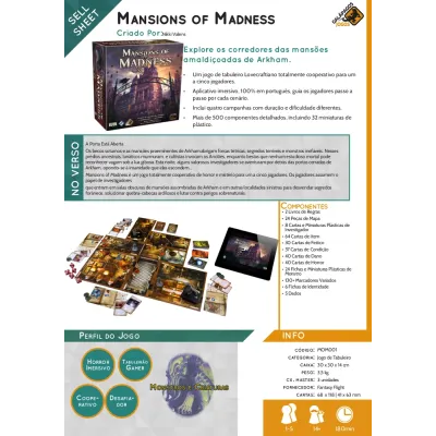 Mansions of Madness - Galápagos Jogos Mansions of Madness - Galápagos Jogos