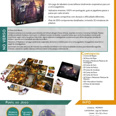 Mansions of Madness - Galápagos Jogos