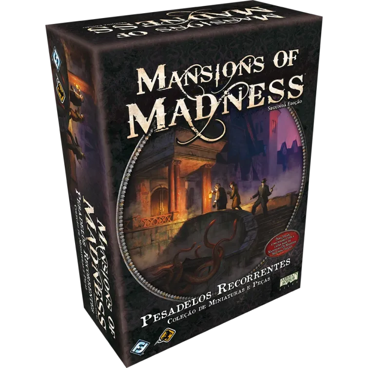 Mansions of Madness Pesadelos Recorrentes (Expansão) - Galápagos Jogos