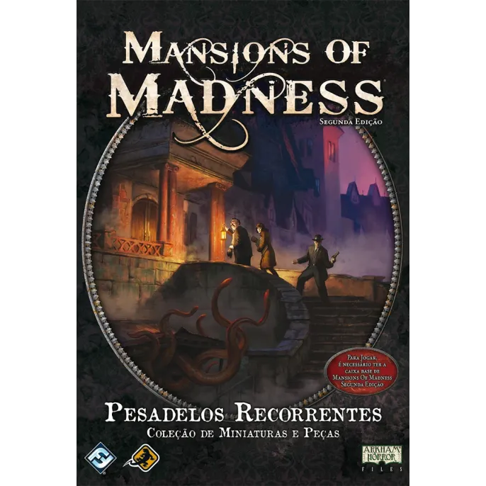 Mansions of Madness Pesadelos Recorrentes (Expansão) - Galápagos Jogos