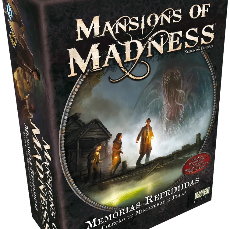 Mansions of Madness Memórias Reprimidas (Expansão) - Galapagos Jogos