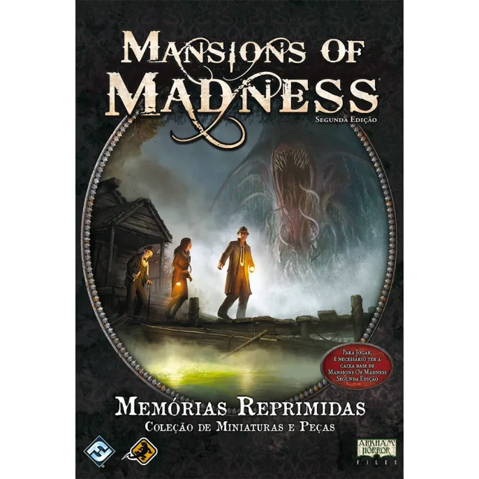 Mansions of Madness Memórias Reprimidas (Expansão) - Galapagos Jogos