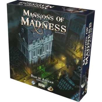 Mansions of Madness Ruas de Arkham (Expansão) - Galápagos Jogos