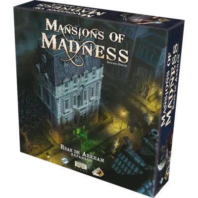 Mansions of Madness Ruas de Arkham (Expansão) - Galápagos Jogos