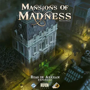 Mansions of Madness Ruas de Arkham (Expansão) - Galápagos Jogos Mansions of Madness Ruas de Arkham (Expansão) - Galápagos Jogos