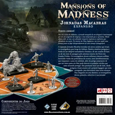 Mansions of Madness Jornadas Macabras (Expansão) - Galápagos Jogos
