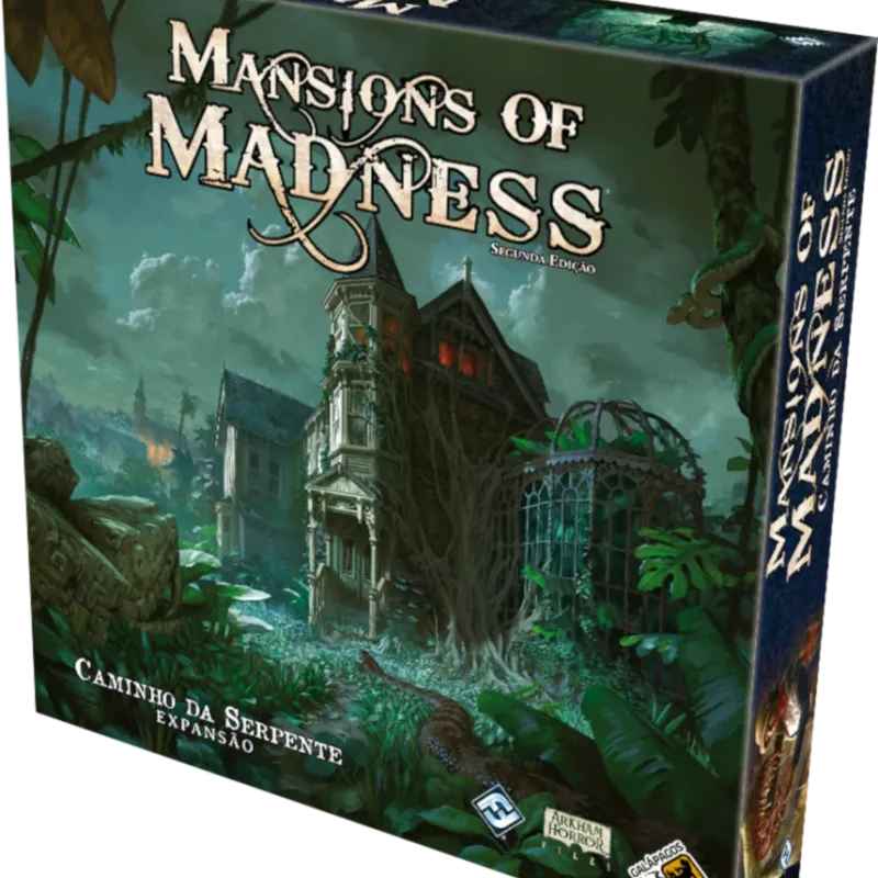 Mansions of Madness Caminho da Serpente (Expansão) - Galápagos Jogos Mansions of Madness Caminho da Serpente (Expansão) - Galápagos Jogos