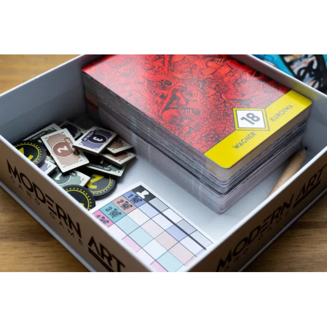 Modern Art Card Game - Galápagos Jogos