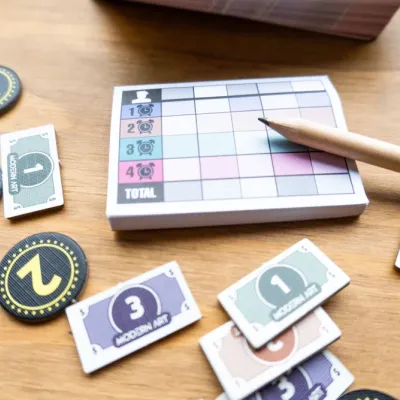 Modern Art Card Game - Galápagos Jogos