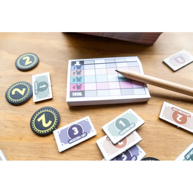 Modern Art Card Game - Galápagos Jogos