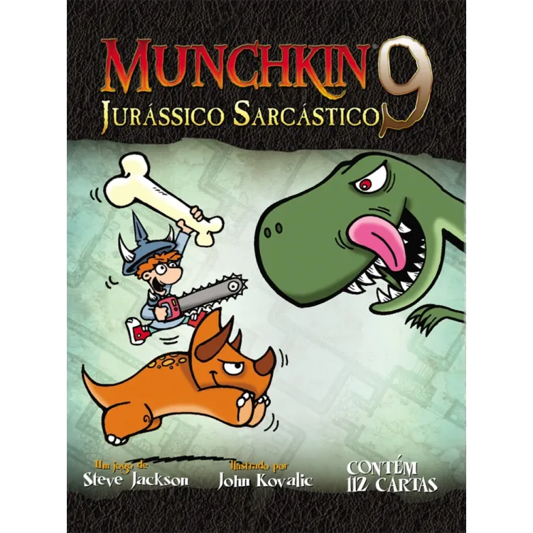 Munchkin 09 - Jurássico Sarcástico (Expansão) - Galápagos Jogos