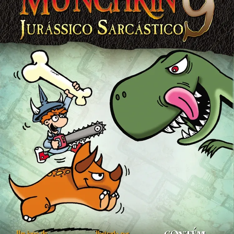 Munchkin 09 - Jurássico Sarcástico (Expansão) - Galápagos Jogos
