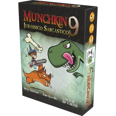 Munchkin 09 - Jurássico Sarcástico (Expansão) - Galápagos Jogos