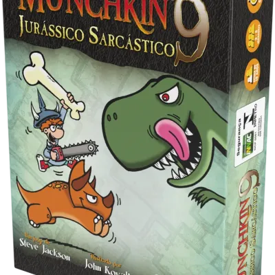 Munchkin 09 - Jurássico Sarcástico (Expansão) - Galápagos Jogos