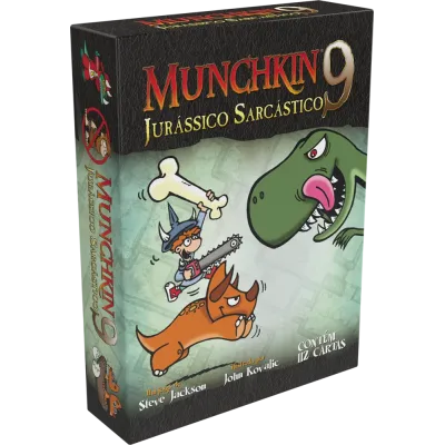 Munchkin 09 - Jurássico Sarcástico (Expansão) - Galápagos Jogos