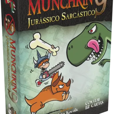 Munchkin 09 - Jurássico Sarcástico (Expansão) - Galápagos Jogos