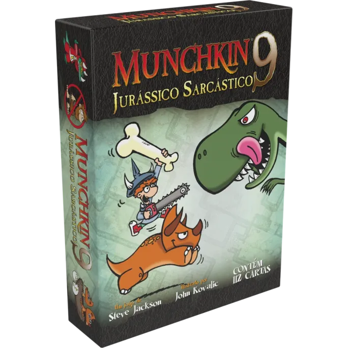 Munchkin 09 - Jurássico Sarcástico (Expansão) - Galápagos Jogos