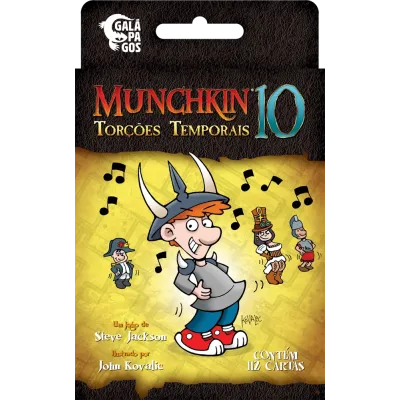Munchkin 10 - Torções Temporais (Expansão) - Galápagos Jogos