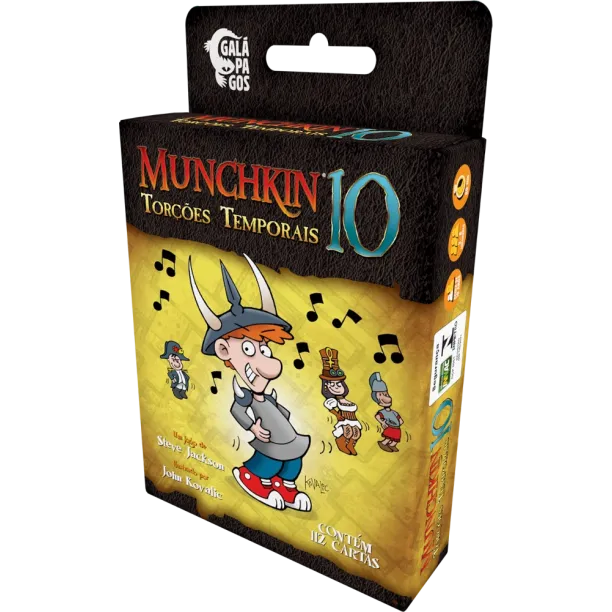 Munchkin 10 - Torções Temporais (Expansão) - Galápagos Jogos