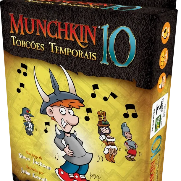 Munchkin 10 - Torções Temporais (Expansão) - Galápagos Jogos