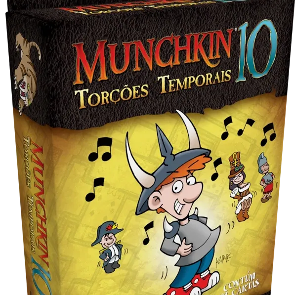 Munchkin 10 - Torções Temporais (Expansão) - Galápagos Jogos