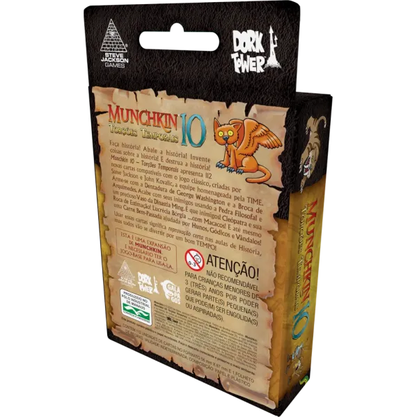 Munchkin 10 - Torções Temporais (Expansão) - Galápagos Jogos