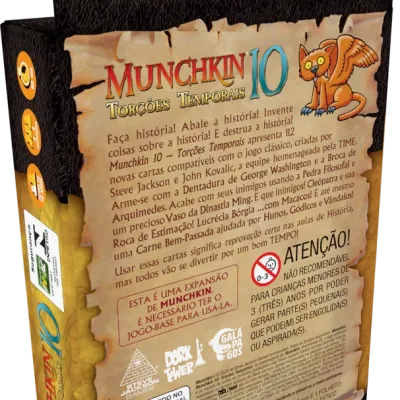 Munchkin 10 - Torções Temporais (Expansão) - Galápagos Jogos