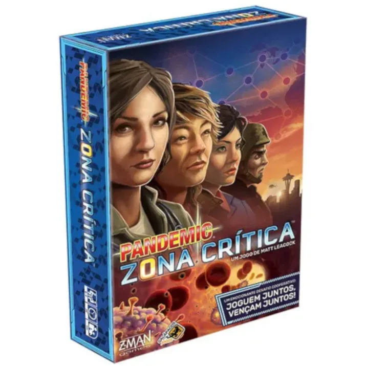 Pandemic - Zona Crítica - Galápagos Jogos