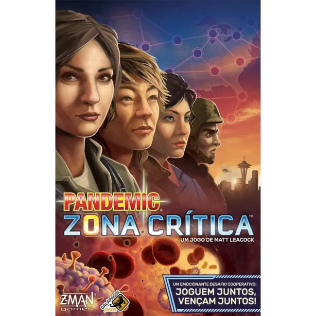 Pandemic - Zona Crítica - Galápagos Jogos