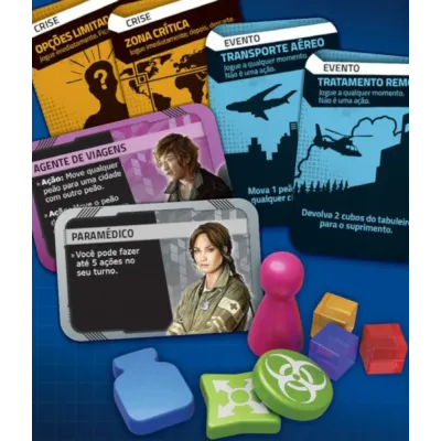 Pandemic - Zona Crítica - Galápagos Jogos