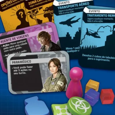 Pandemic - Zona Crítica - Galápagos Jogos