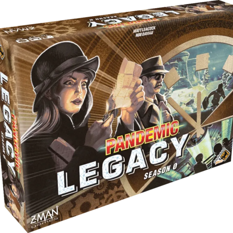 Pandemic Legacy Temporada Zero - Galápagos Jogos