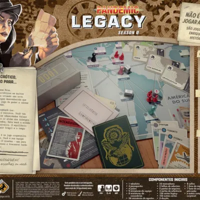 Pandemic Legacy Temporada Zero - Galápagos Jogos