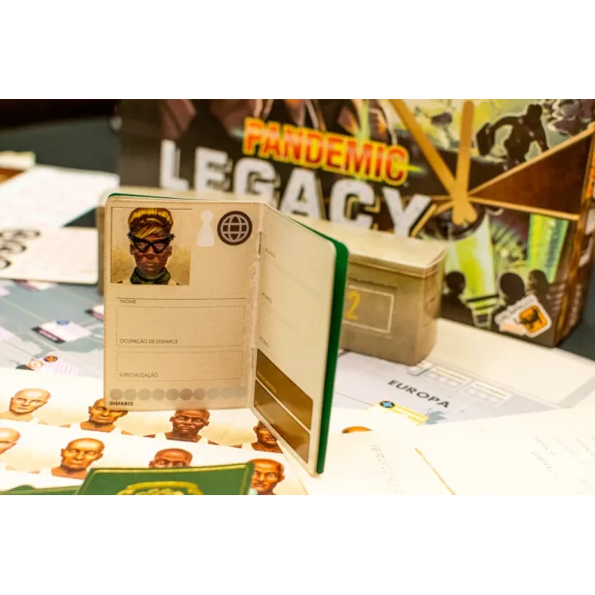 Pandemic Legacy Temporada Zero - Galápagos Jogos
