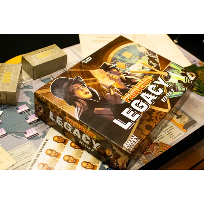 Pandemic Legacy Temporada Zero - Galápagos Jogos