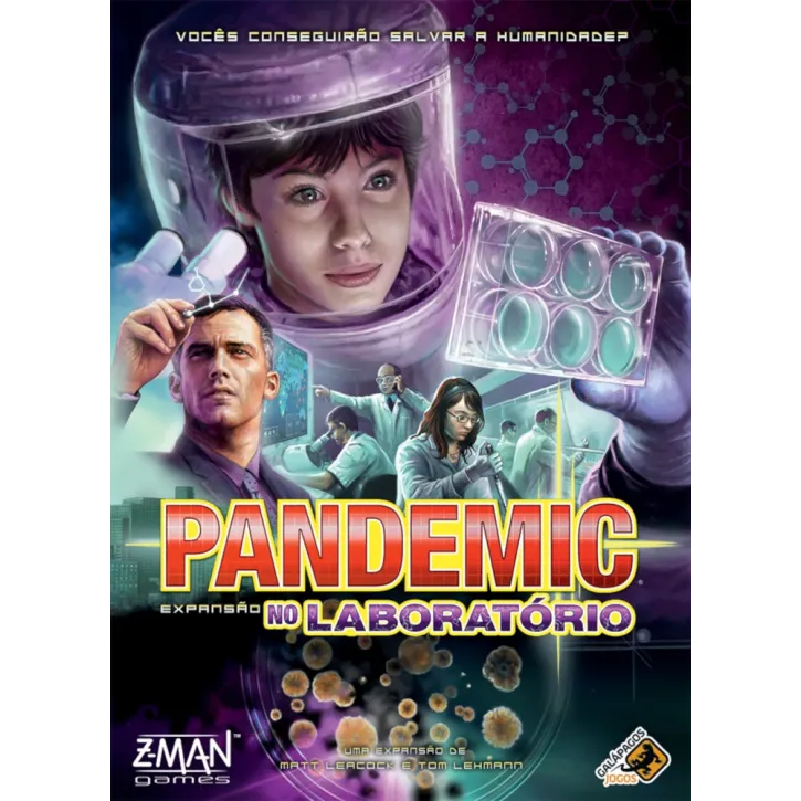 Pandemic - Expansão: No Laboratório - Galápagos Jogos