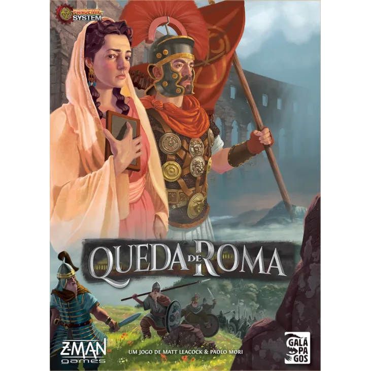 Pandemic Queda de Roma - Galápagos Jogos