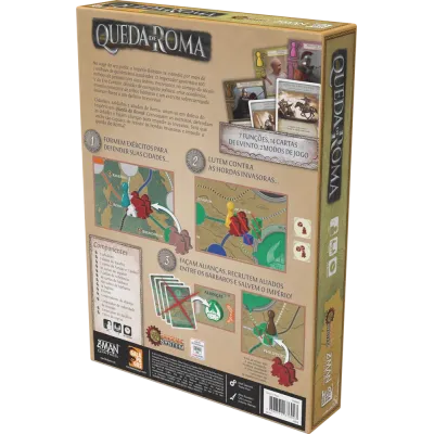 Pandemic Queda de Roma - Galápagos Jogos