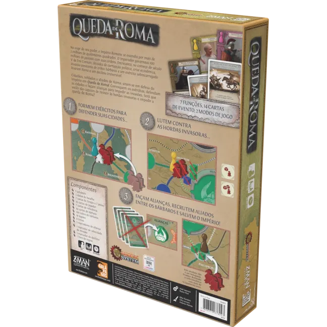 Pandemic Queda de Roma - Galápagos Jogos