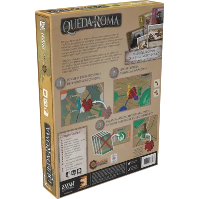 Pandemic Queda de Roma - Galápagos Jogos