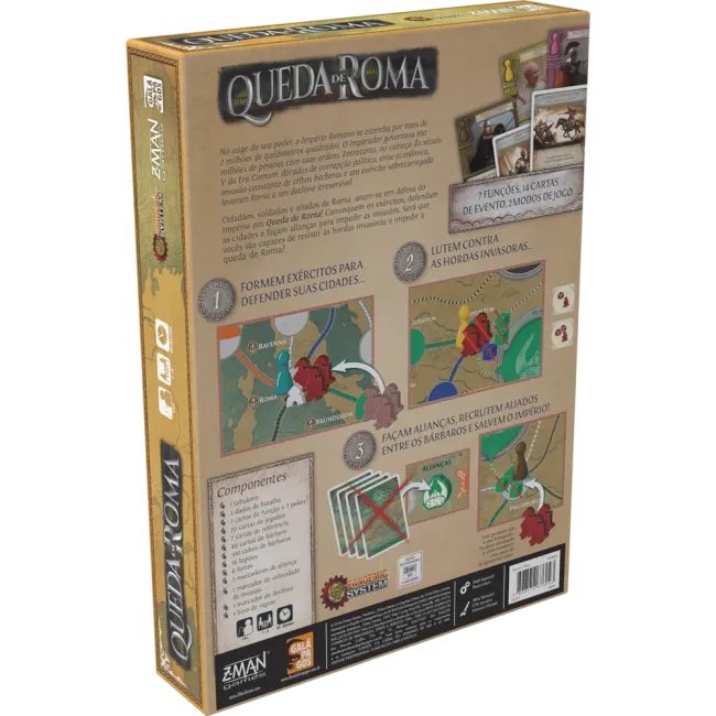 Pandemic Queda de Roma - Galápagos Jogos