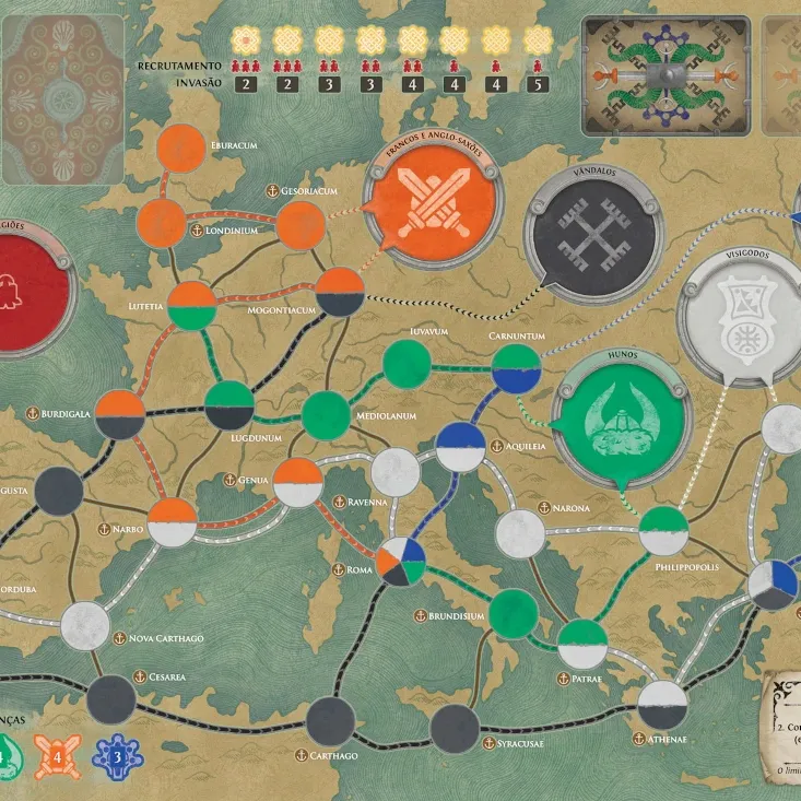 Pandemic Queda de Roma - Galápagos Jogos