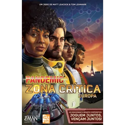 Pandemic: Zona Crítica Europa - Galápagos Jogos