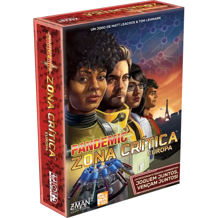 Pandemic: Zona Crítica Europa - Galápagos Jogos