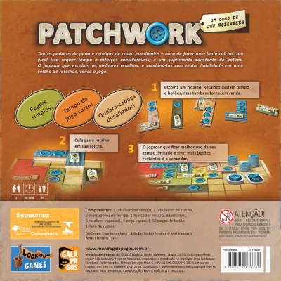 Patchwork - Galápagos Jogos