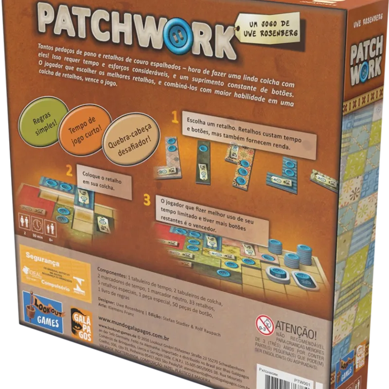 Patchwork - Galápagos Jogos