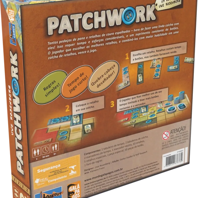 Patchwork - Galápagos Jogos