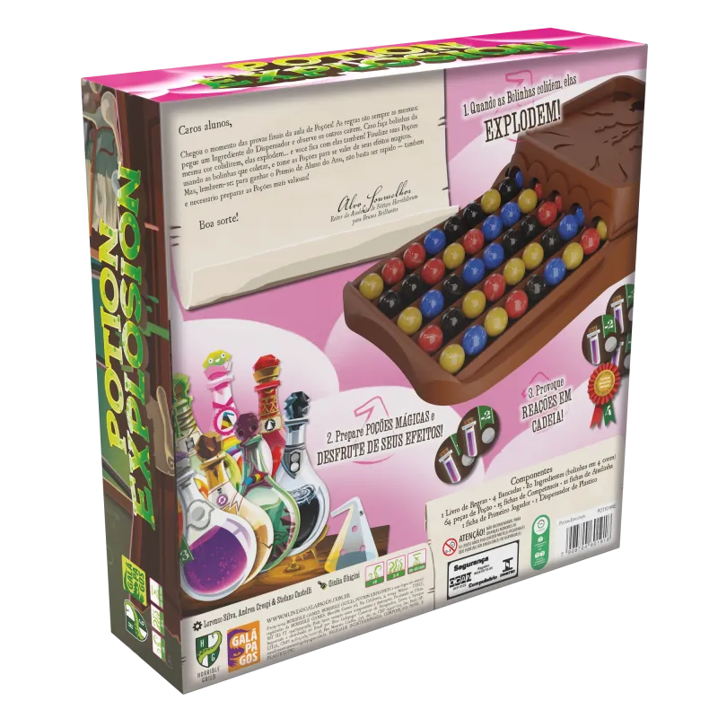 Potion Explosion - Galápagos Jogos Potion Explosion - Galápagos Jogos